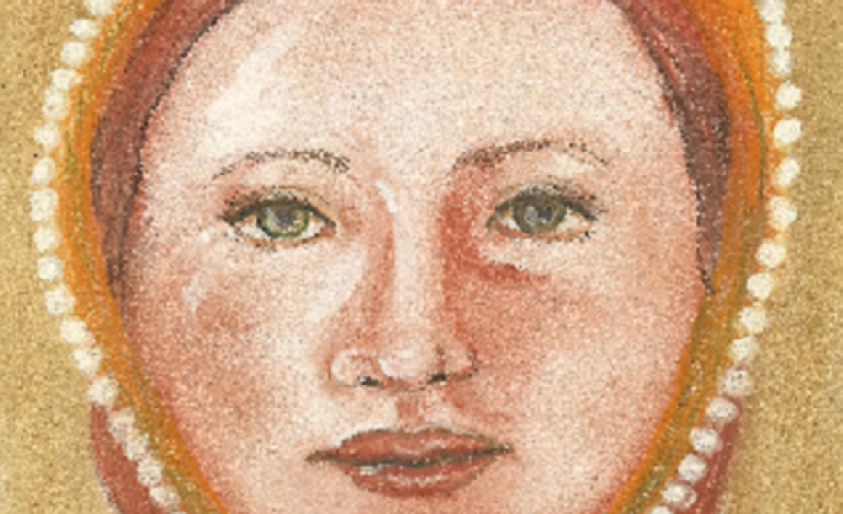 This months Spirit Guide portrait is for Erin Allen - Tudor Lady Margaret